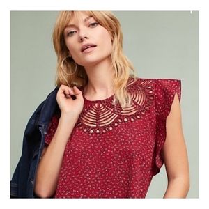 Anthropologie Ranna Gill Markie Top NWT